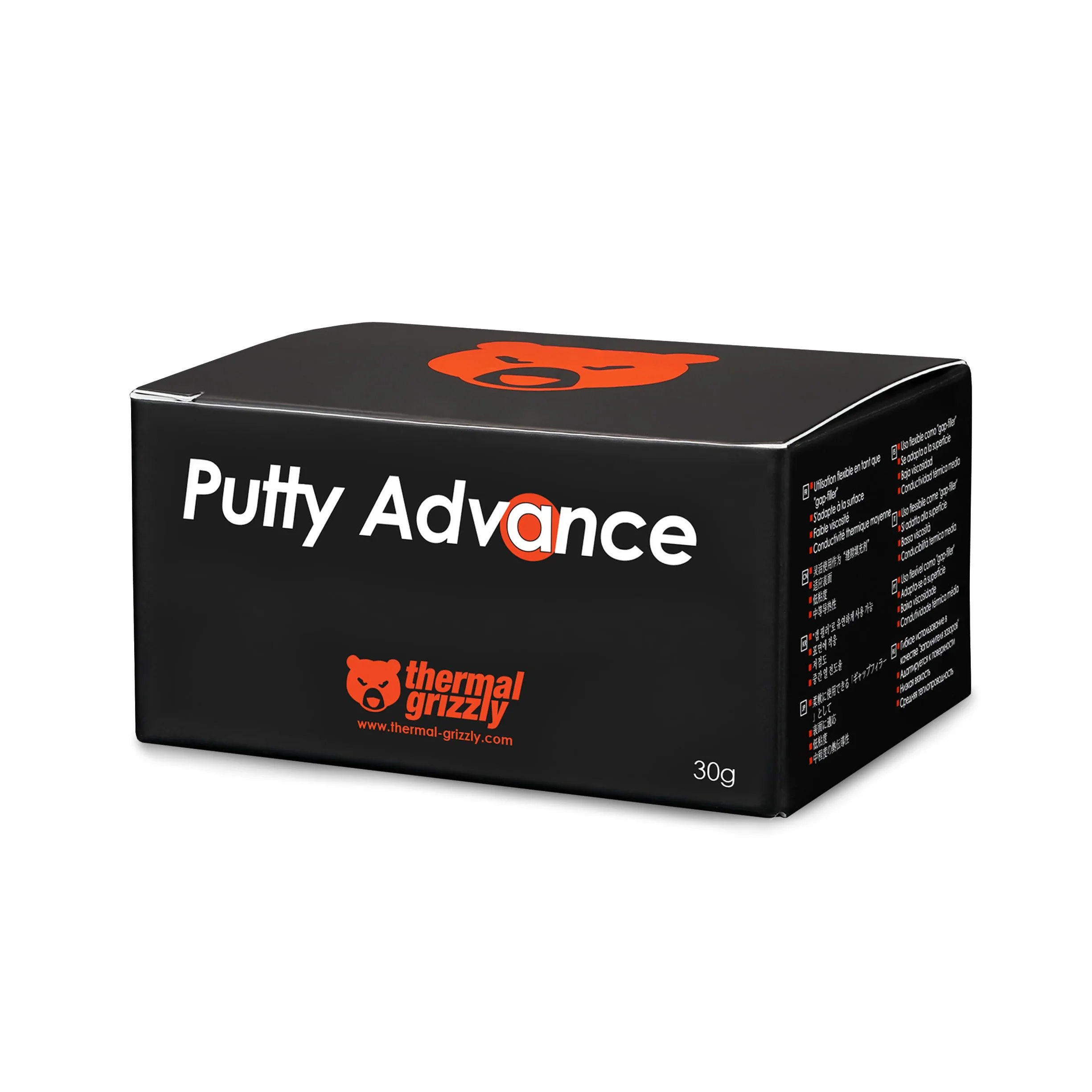 Pasta termiczna Thermal Grizzly Putty Advance 30g Nieprzewodząca +Szpatułki