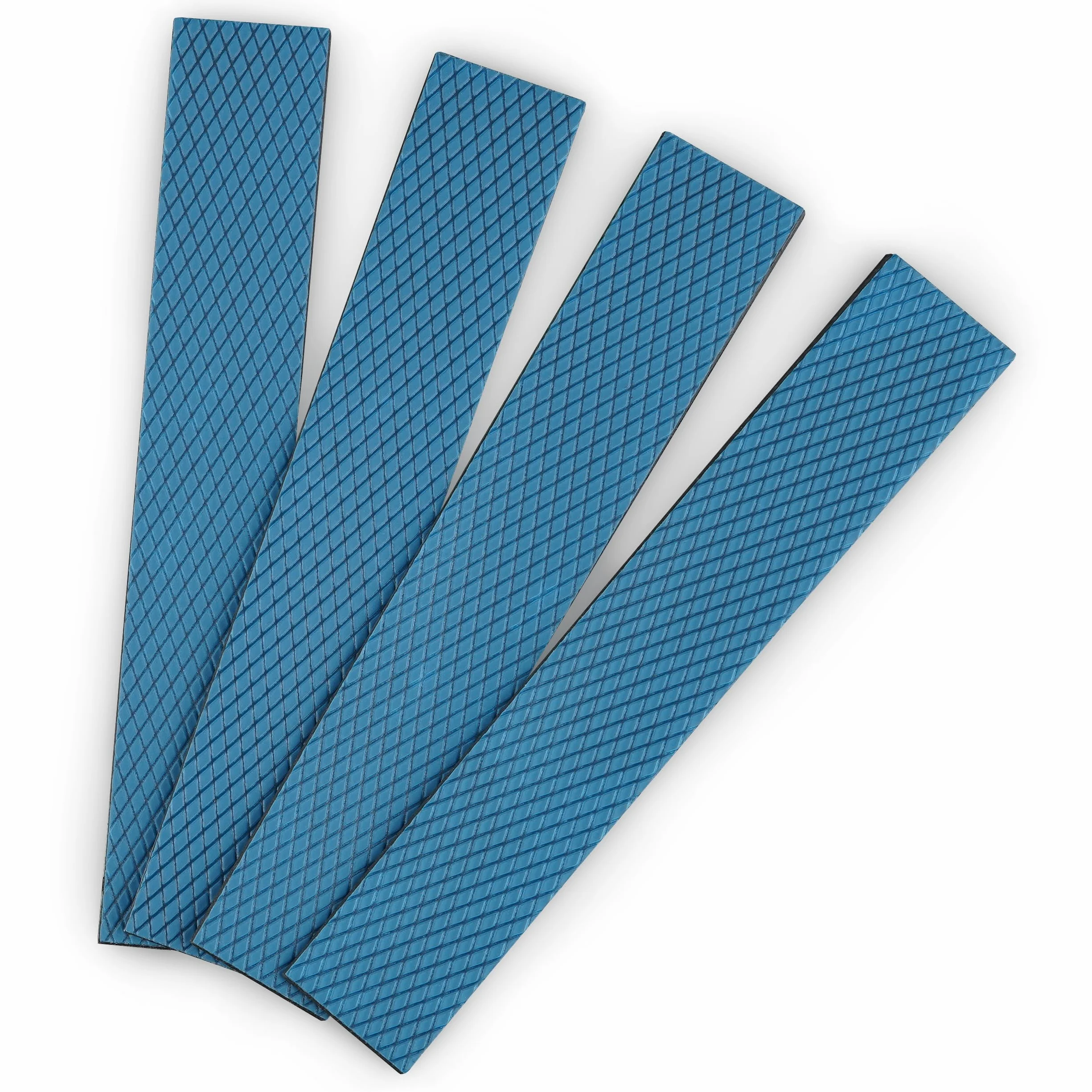 Thermal Grizzly Minus Pad Advance – 4-pak termiczna podkładka z interfejsem, 120 x 20 x 1,0 mm, elektrycznie nieprzewodząca, wysoka przewodność cieplna i kompresja do dysków SSD, procesorów