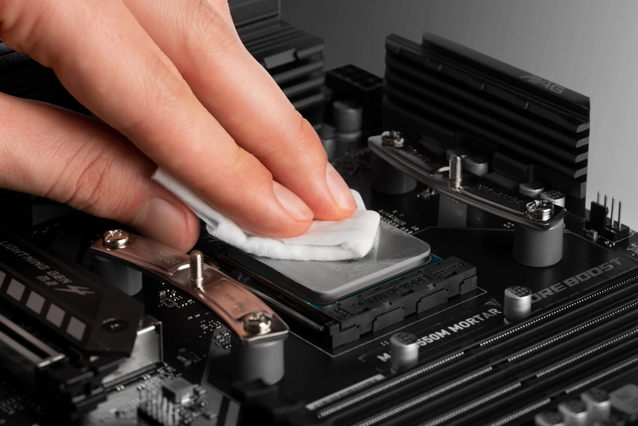 Noctua NT-H1 3.5g SW Edition, Komputerowa Pasta Termoprzewodząca ze Szpatułką i Ściereczkami Czyszczącymi