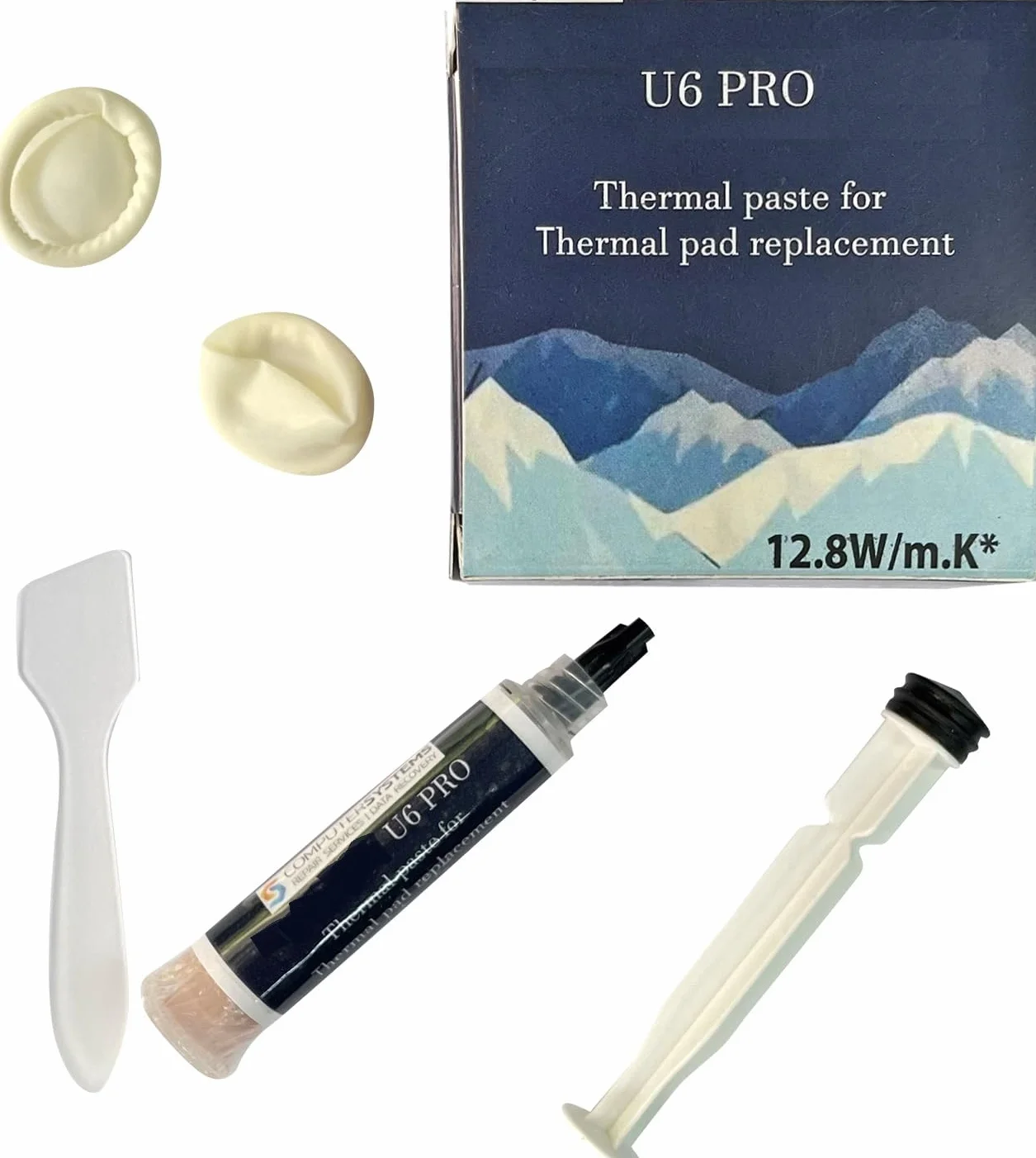 U6 PRO 10 g strzykawka lepka pasta termiczna do wymiany podkładki termicznej płyn CSGR