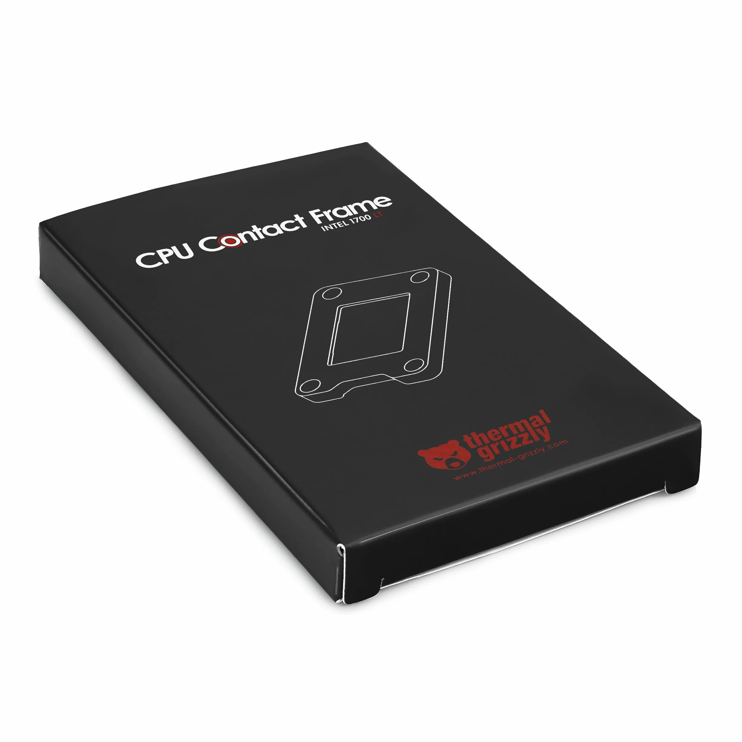 Thermal Grizzly - Ramka stykowa procesora Intel 1700 LT – dla zoptymalizowanego ciśnienia styku procesora w celu poprawy wydajności chłodzenia