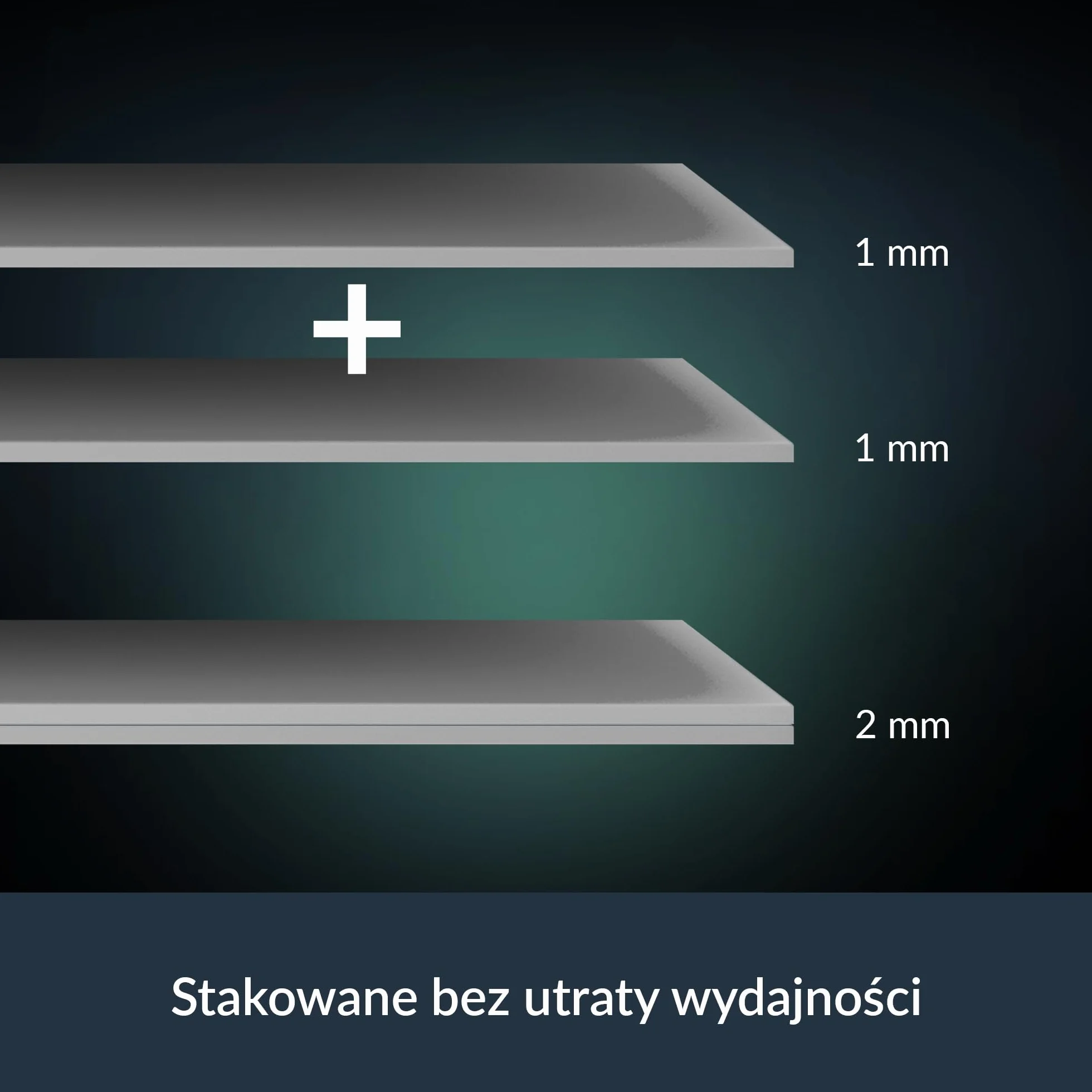 ARCTIC TP-4: wysokowydajna podkładka termiczna, 100x100x1,5 mm (możliwość układania w stosy do 2,0 mm bez utraty wydajności), wysoka wydajność, bardzo miękka, wypełnia szczeliny, niweluje nierówności
