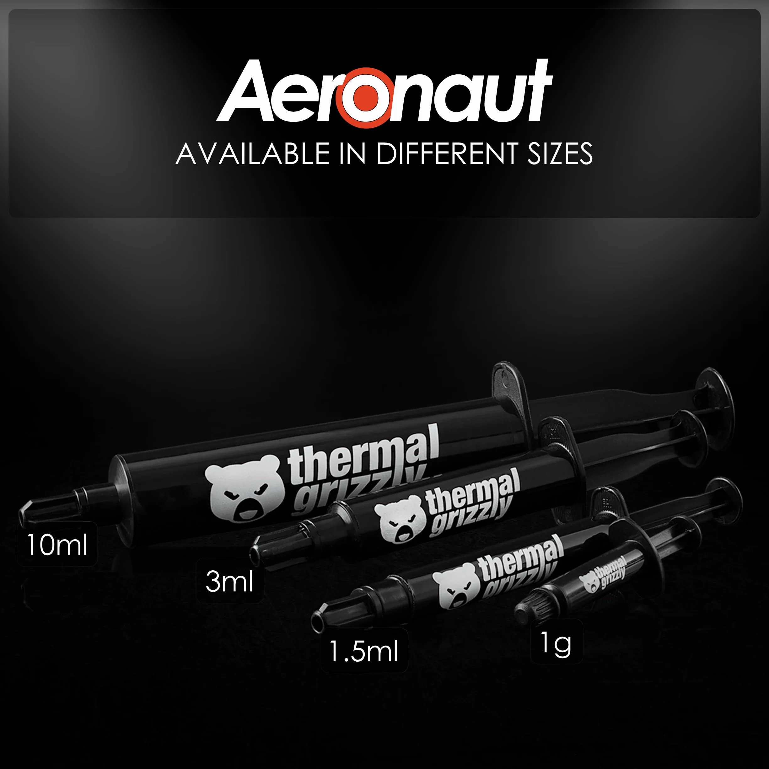 CPU Cooler termiczny Grizzly Aeronaut Wärmeleitpaste - 3,9 grama/1,5 ml