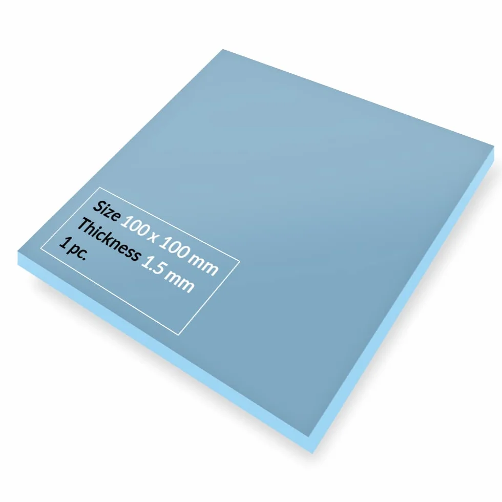 ARCTIC TP-3: Podkładka termoprzewodząca, Premium Performance Thermal Pad, 100 x 100 x 1,5 mm 1 szt - Wysoka wydajność, szczególnie miękki