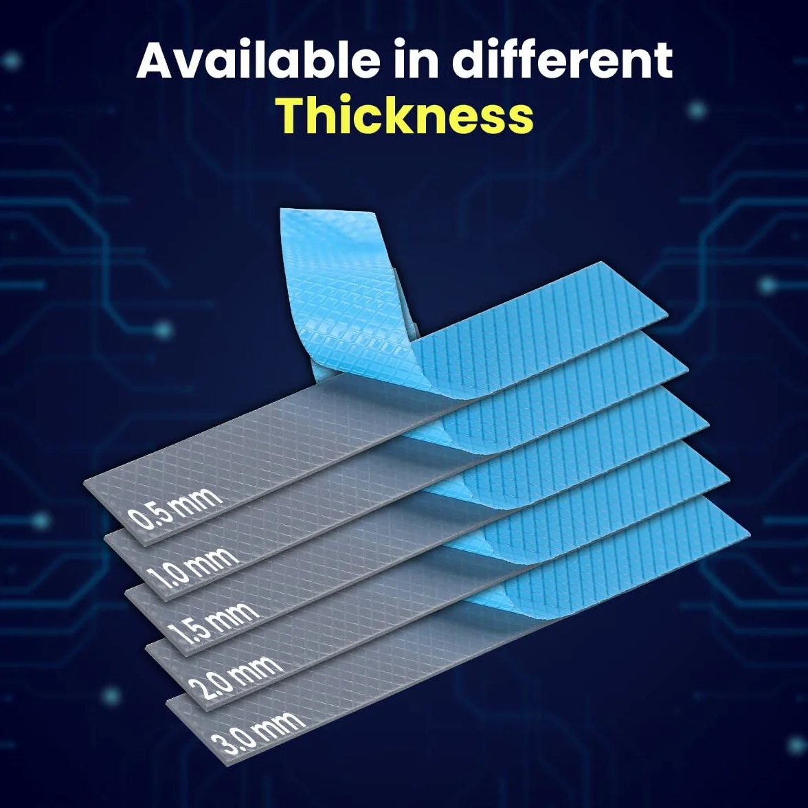 Gelid Solutions GP-Ultimate - Thermal Pad 120 x 20 x 2,0 mm (2 szt.). Doskonałe przewodzenie ciepła, idealny wypełniacz szczelin. Łatwa instalacja Przewodność cieplna 15 W