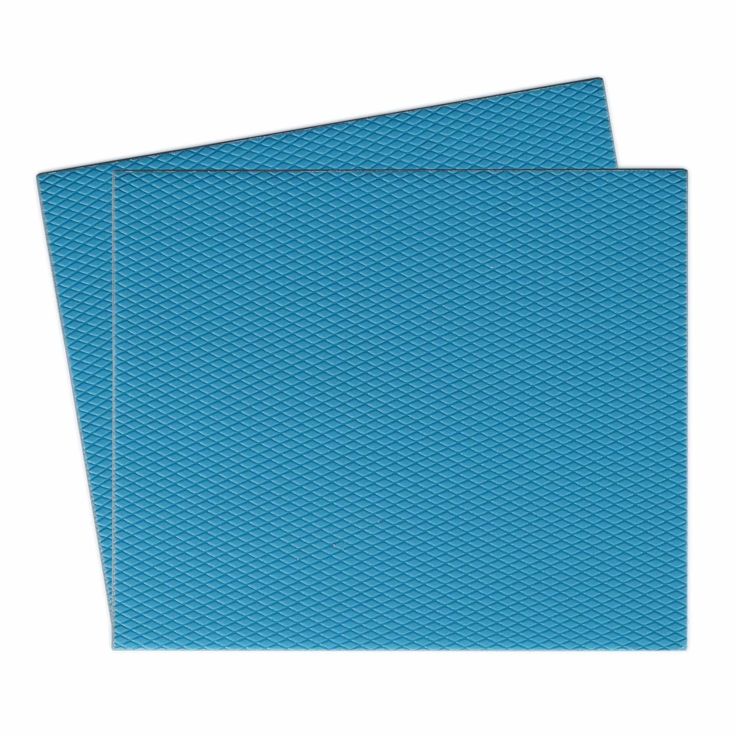 Thermal Grizzly Minus Pad wysoka kompresja, 120 x 100 x 2,0 mm, 2-pak termiczna podkładka z interfejsem, elektrycznie nieprzewodząca, wysoka przewodność cieplna i wysoka ściśliwość do dysków SSD