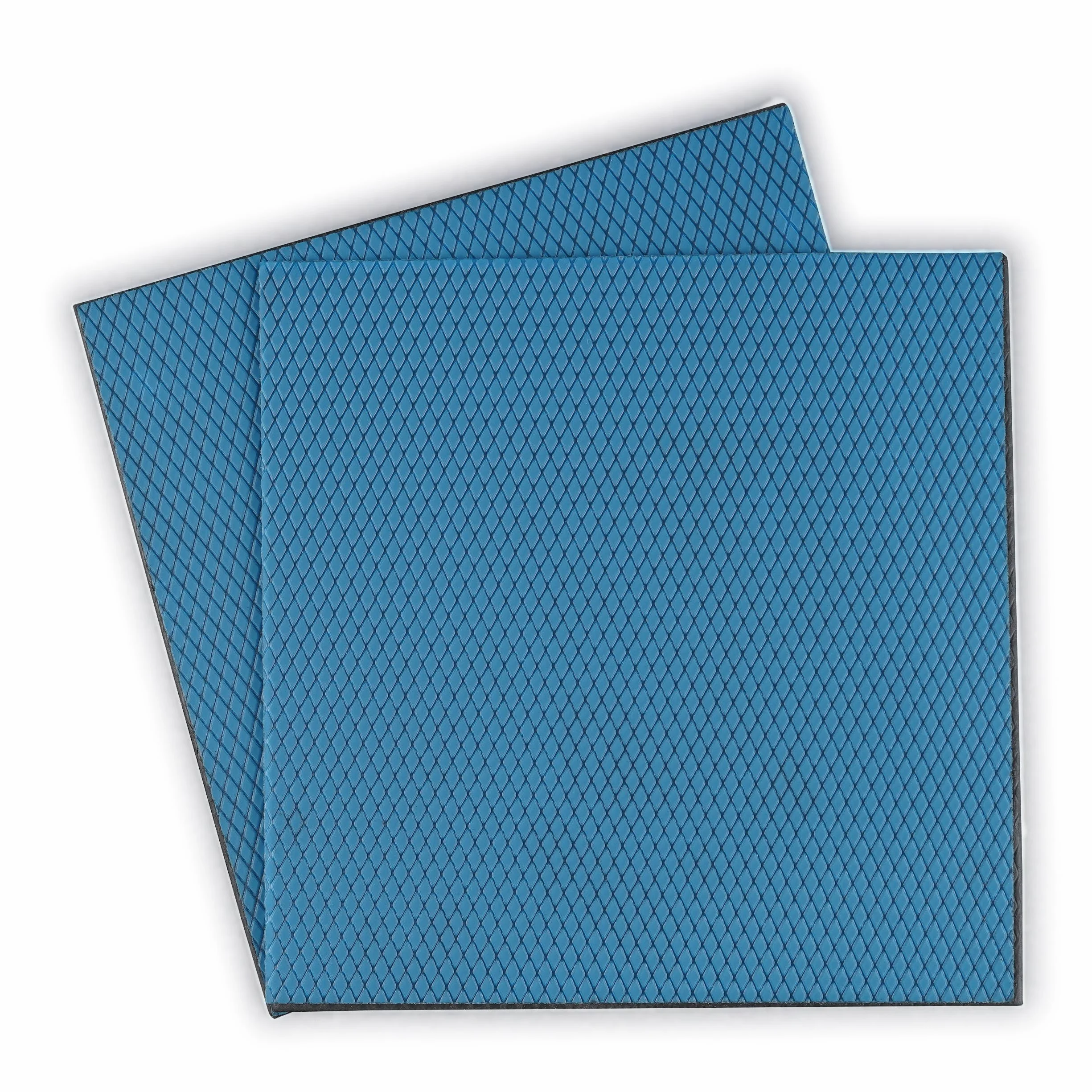 Thermal Grizzly Minus Pad Basic 2-pak izolacyjnych podkładek termicznych, 100 x 100 x 1,5 mm, nieprzewodzące elektrycznie, wysoka przewodność cieplna i ściśliwość do dysków SSD, GPU i