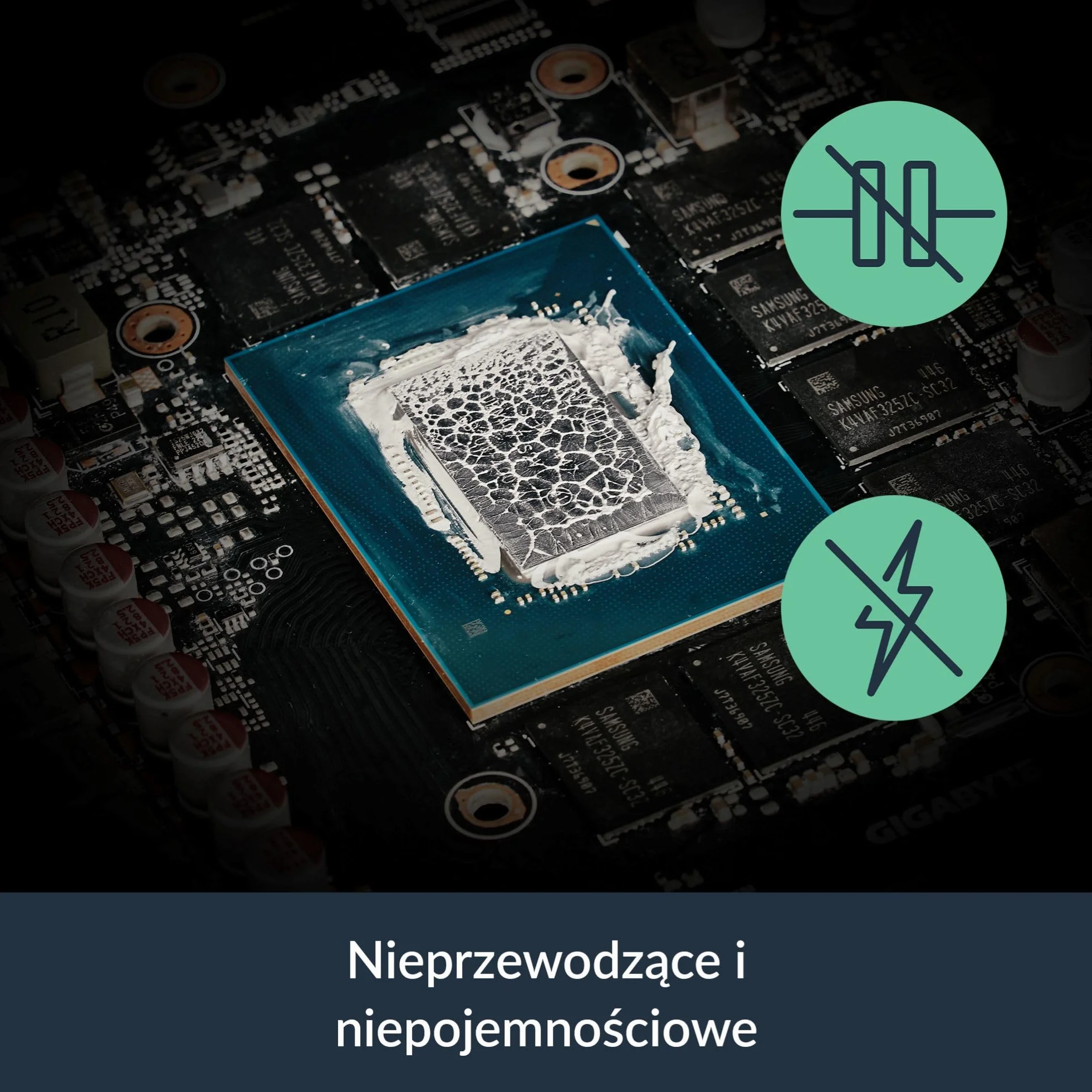 ARCTIC MX-7 (8 g) – Wysokowydajna pasta termoprzewodzącaj do CPU, konsol, procesory, kart graficznych i laptopów. Bardzo wysoka przewodność, długa trwałość, nieprzewodząca, niepojemnościowa