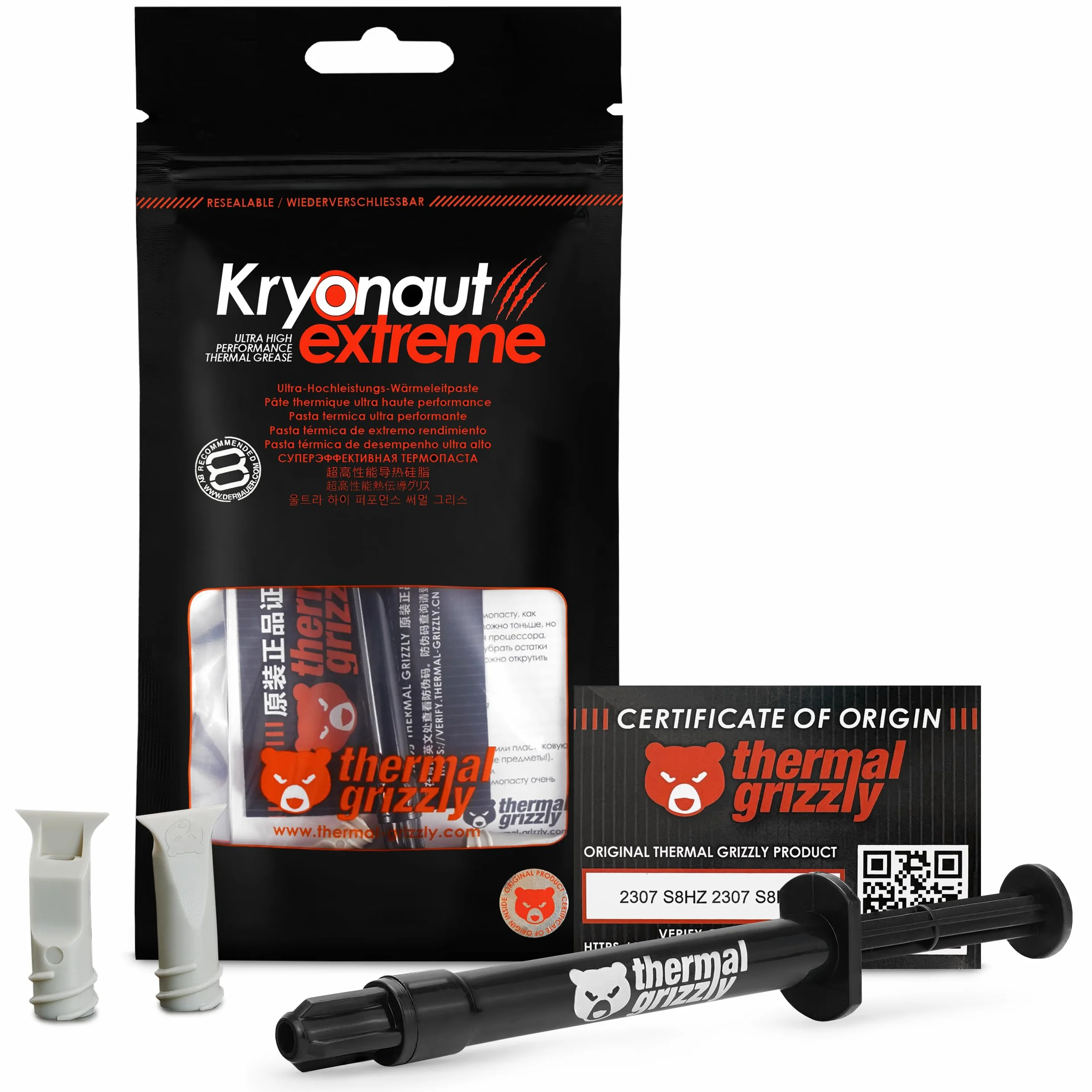 Thermal Grizzly Kryonaut Extreme Wärmeleitpaste - 2 gramy