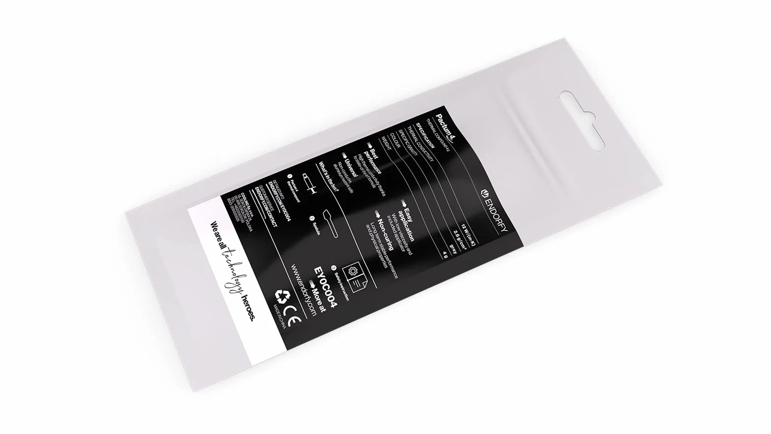 ENDORFY Pactum 4-4 g, Pasta termoprzewodząca | EY0C004