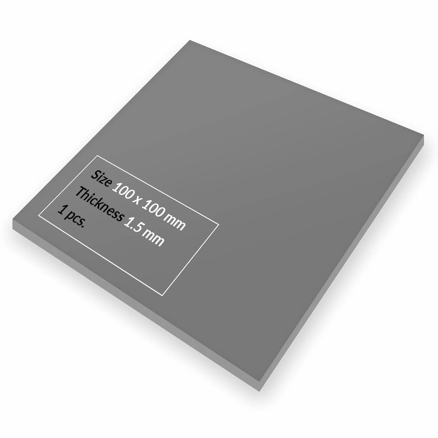 ARCTIC TP-4: wysokowydajna podkładka termiczna, 100x100x1,5 mm (możliwość układania w stosy do 2,0 mm bez utraty wydajności), wysoka wydajność, bardzo miękka, wypełnia szczeliny, niweluje nierówności