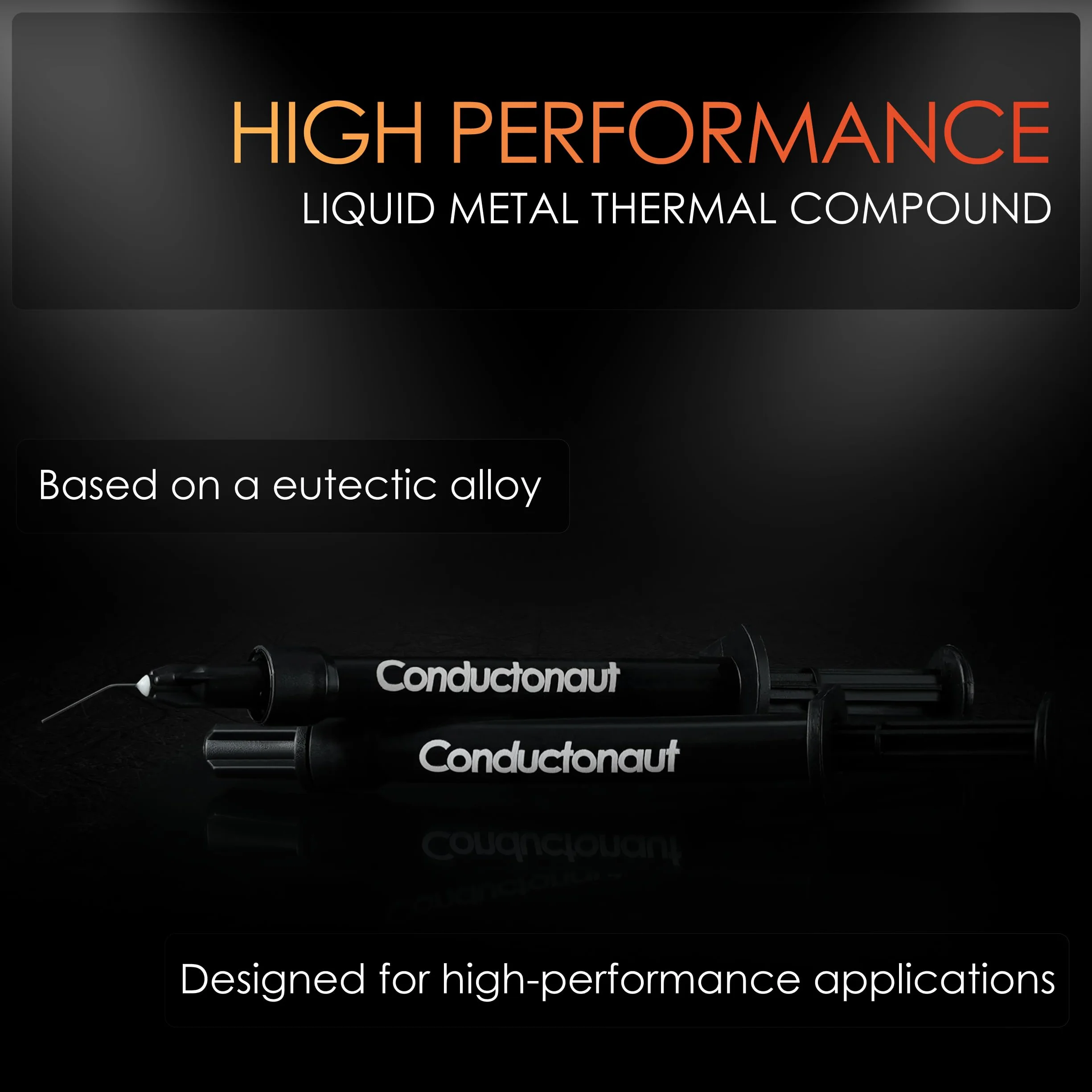 ThermalGrizzly Conductonaut Flüssigmetall-Wärmeleitpaste - 1 Gramm