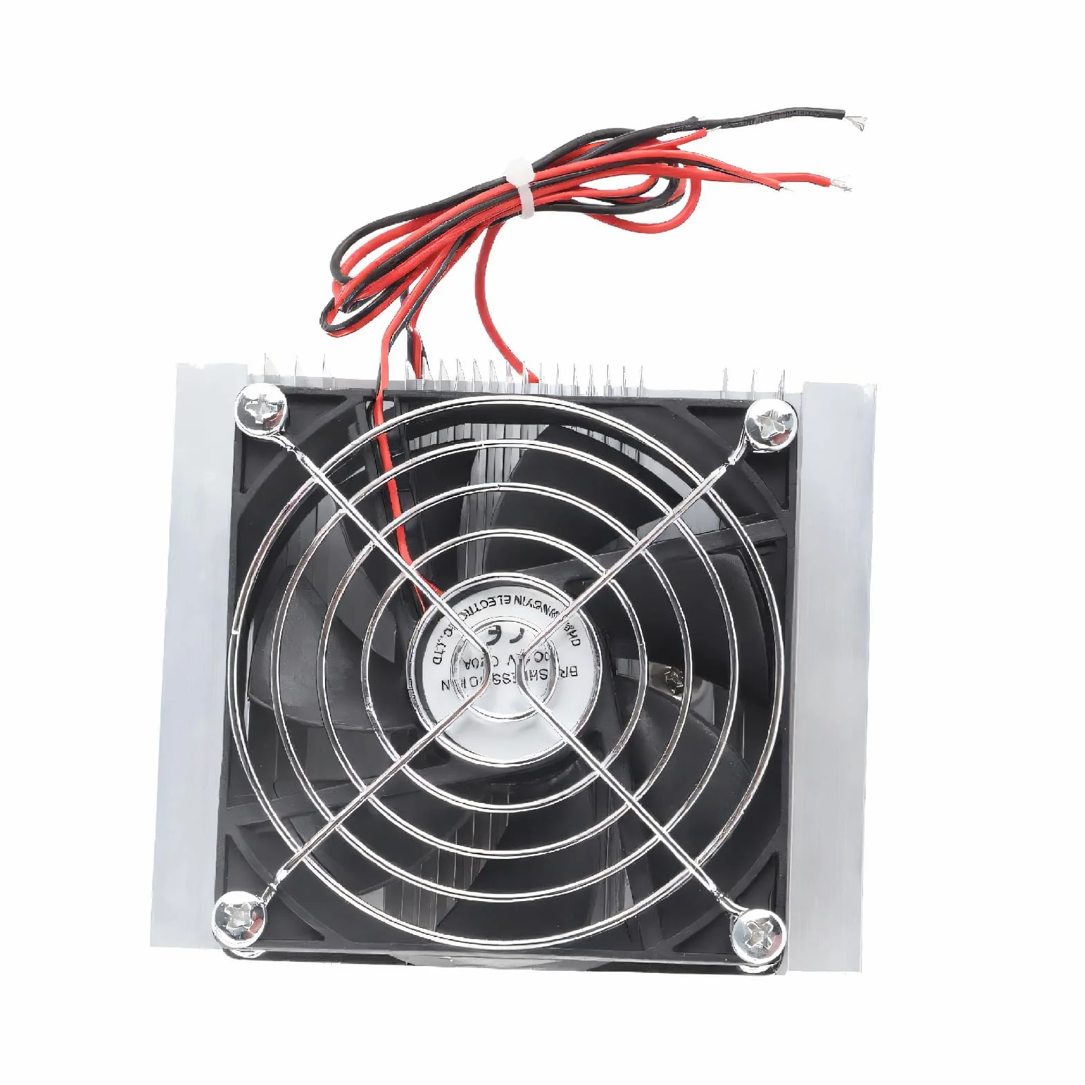 12V Thermoelectric Peltier, XD-35 Thermoelectric Peltier Plate Module System chłodzenia Zestaw do samodzielnego montażu, moduł linii chłodnicy półprzewodnikowej (z wentylatorem zimnego końca)
