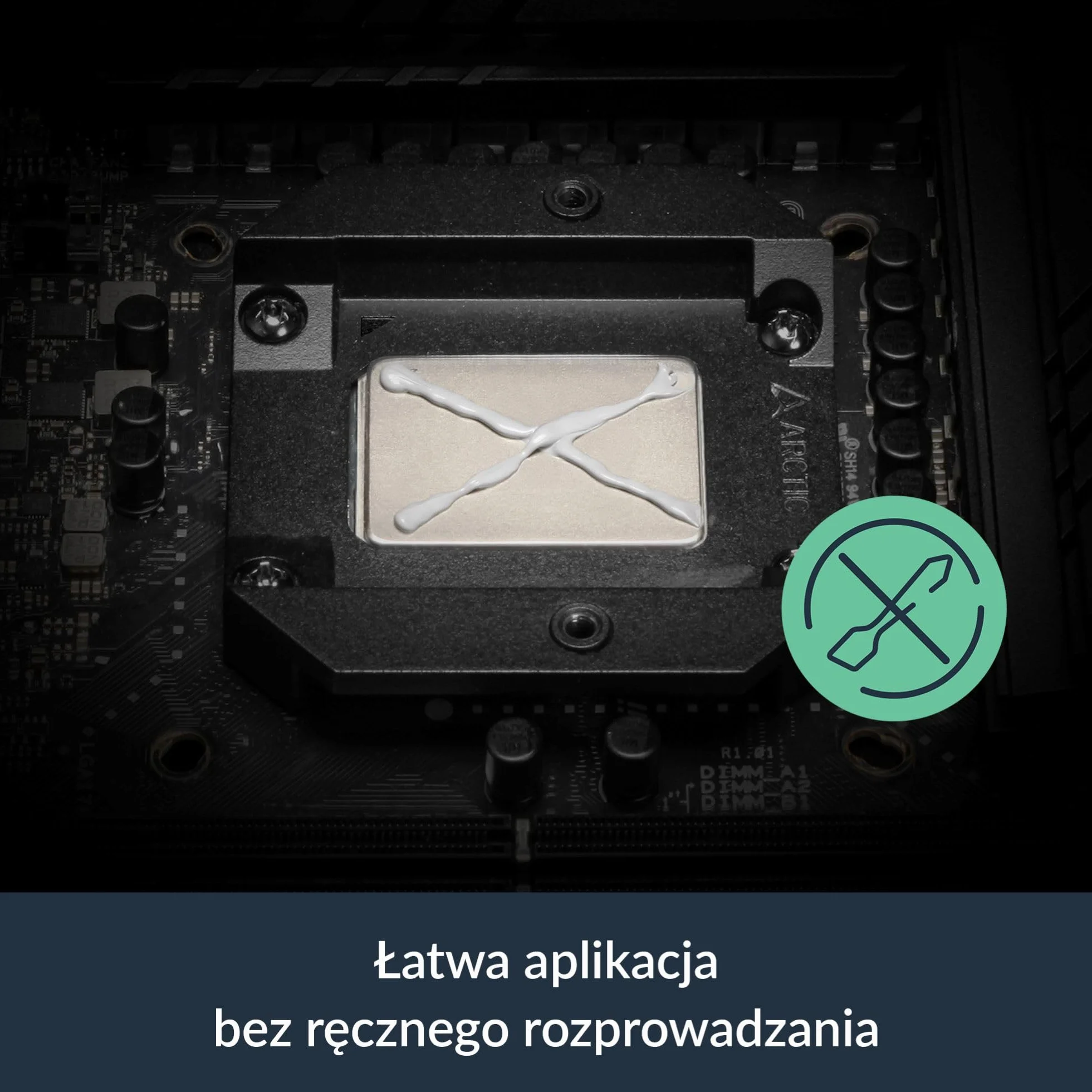 ARCTIC MX-7 (8 g) – Wysokowydajna pasta termoprzewodzącaj do CPU, konsol, procesory, kart graficznych i laptopów. Bardzo wysoka przewodność, długa trwałość, nieprzewodząca, niepojemnościowa