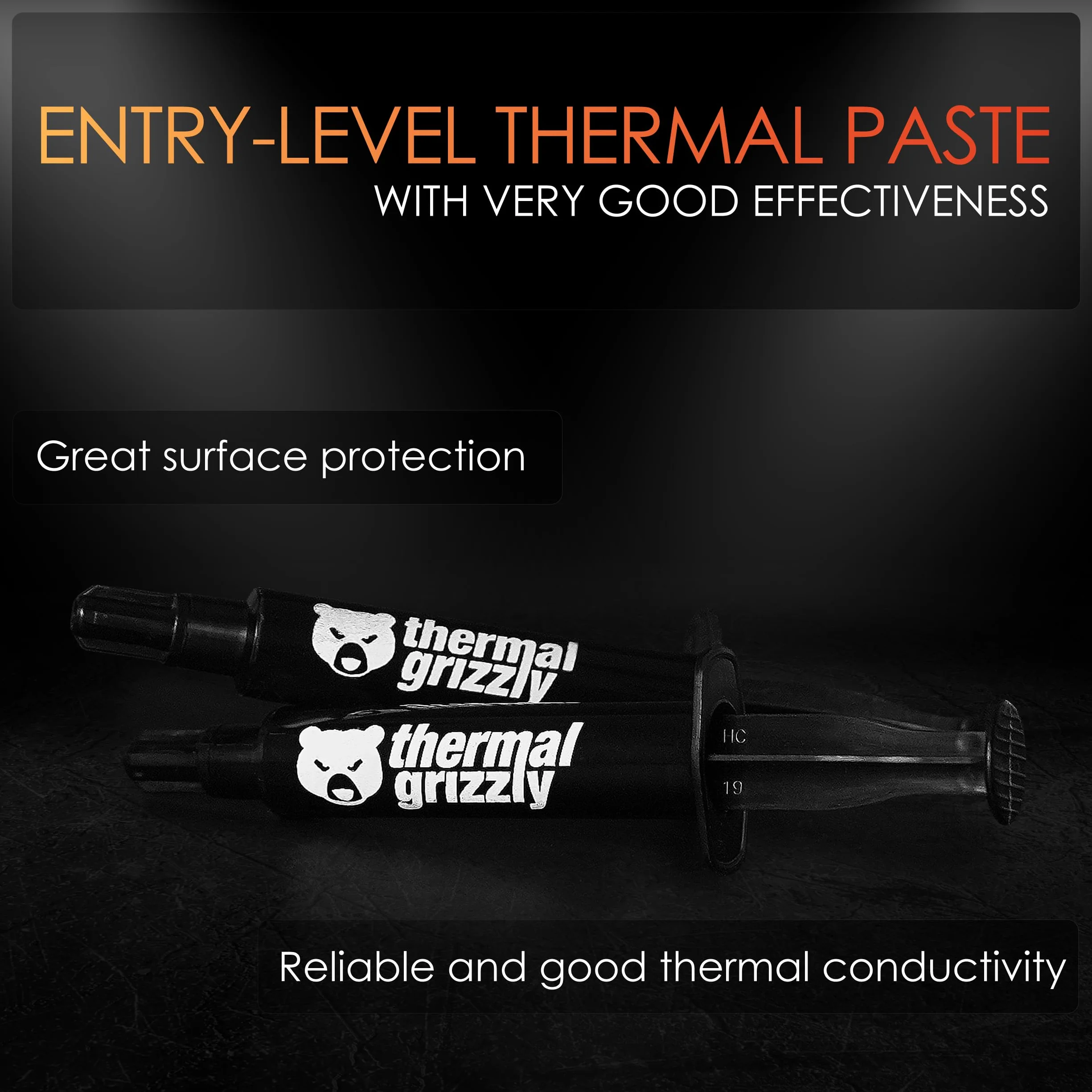 CPU Cooler termiczny Grizzly Aeronaut Wärmeleitpaste - 3,9 grama/1,5 ml