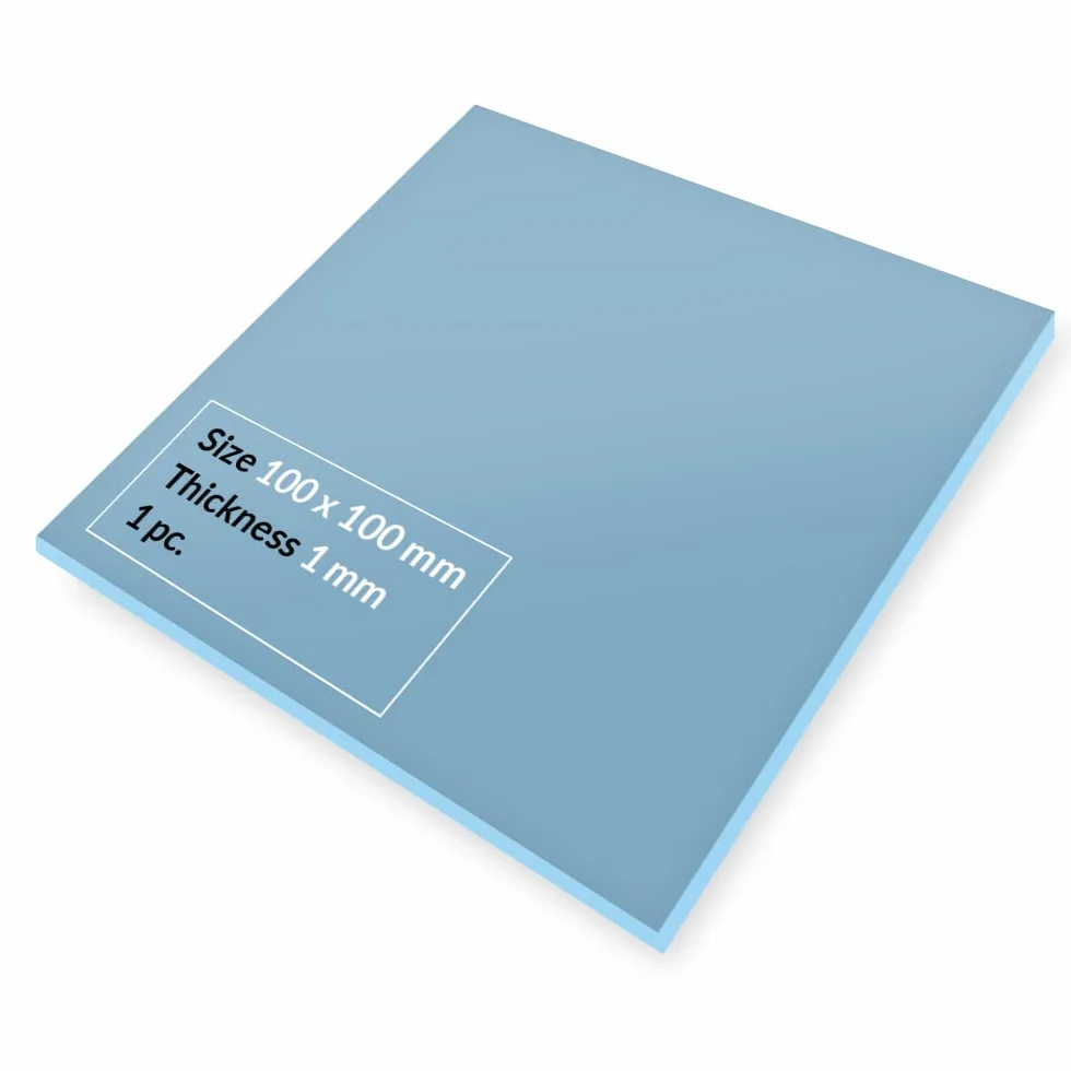 ARCTIC TP-3: Podkładka termoprzewodząca, Premium Performance Thermal Pad, 100 x 100 x 1,5 mm (Możliwość układania w stosy do 2,0 mm bez utraty wydajności), 1 szt - Wysoka wydajność, szczególnie miękki