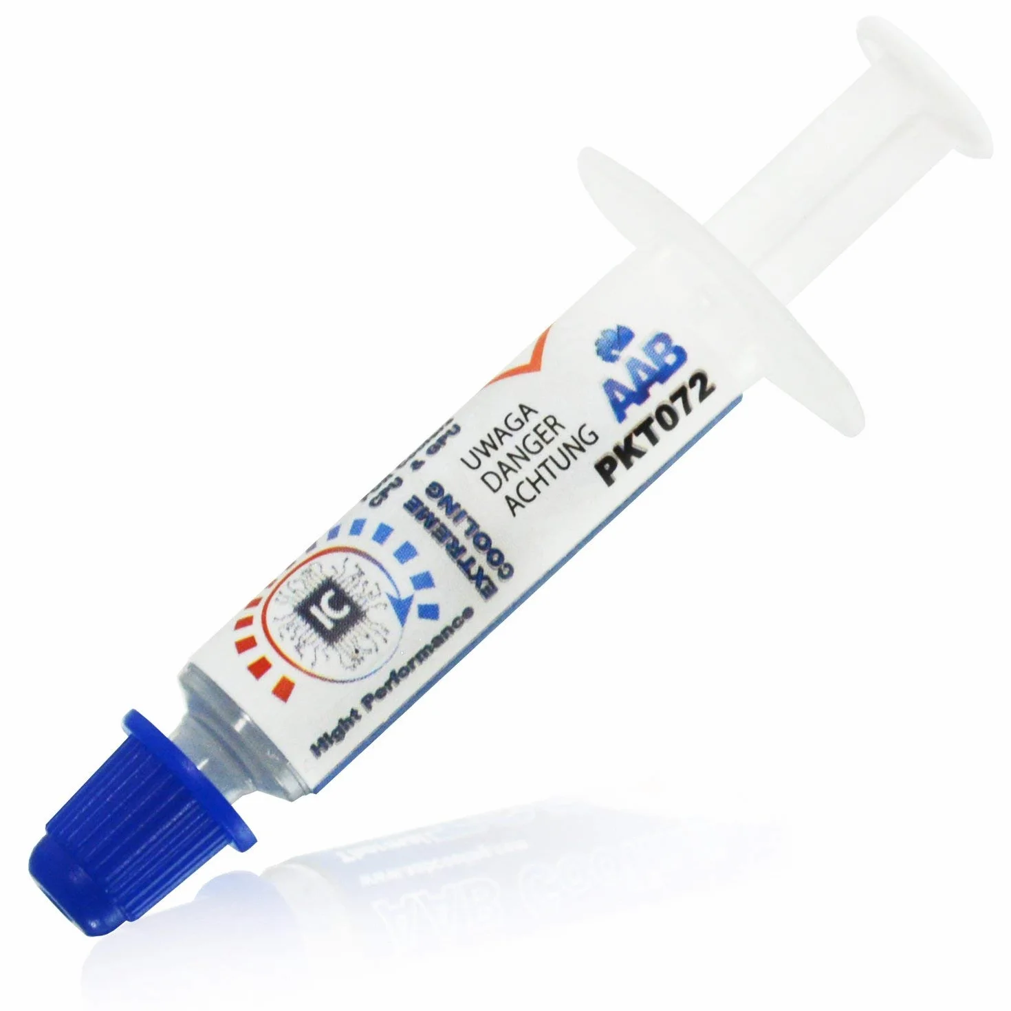 AABCOOLING Thermal Grease 5 - 1g - Najwydajniejsza Pasta Termoprzewodząca, do Procesora CPU, Karty Graficznej GPU, Konsola, Laptop-ów, Doskonale odprowadza ciepło na Radiator-Chłodzenie. Nowoczesny skład, Doskonała Przewodność Termiczna do 12.5 W/mK